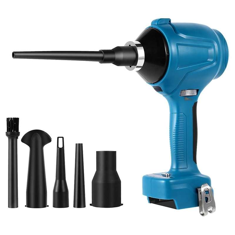 Cordless Air Duster for 18v Battery, 40000rpm Compressed Air Duster for Garages/sawmill Room/worksho