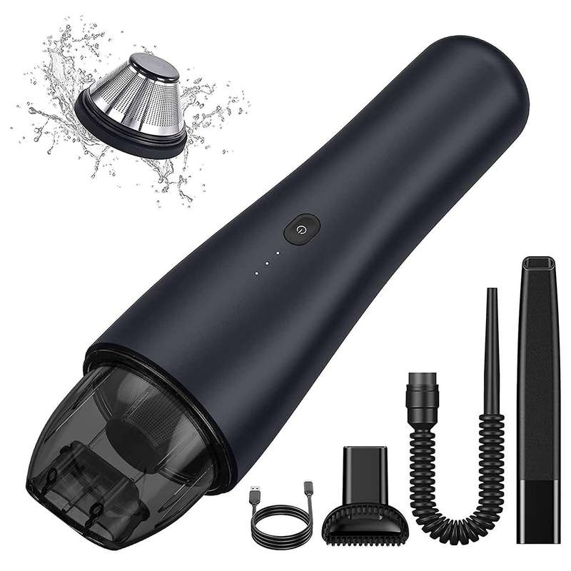 Cordless Car Vacuum Cleaner with High Power,Portable and Mini Size,Rechargeable Battery with 6000Pa