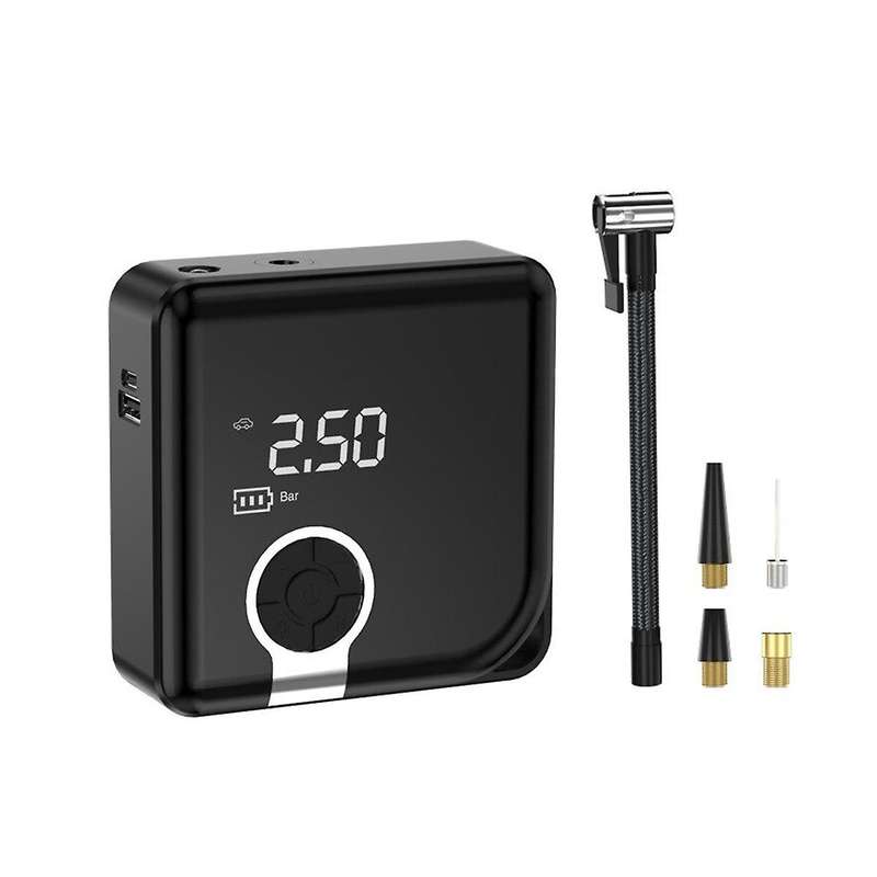 Cordless Car Air Pump Car Air Compressor 5000mah Electric Wireless Tire Inflator Pump for Motorcycle