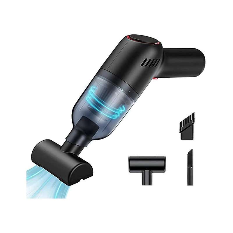 Cordless Wireless Car Vacuum Cleaner, Rechargeable Car Vacuum with Dc 7.4v, 120w Vacuum Motor