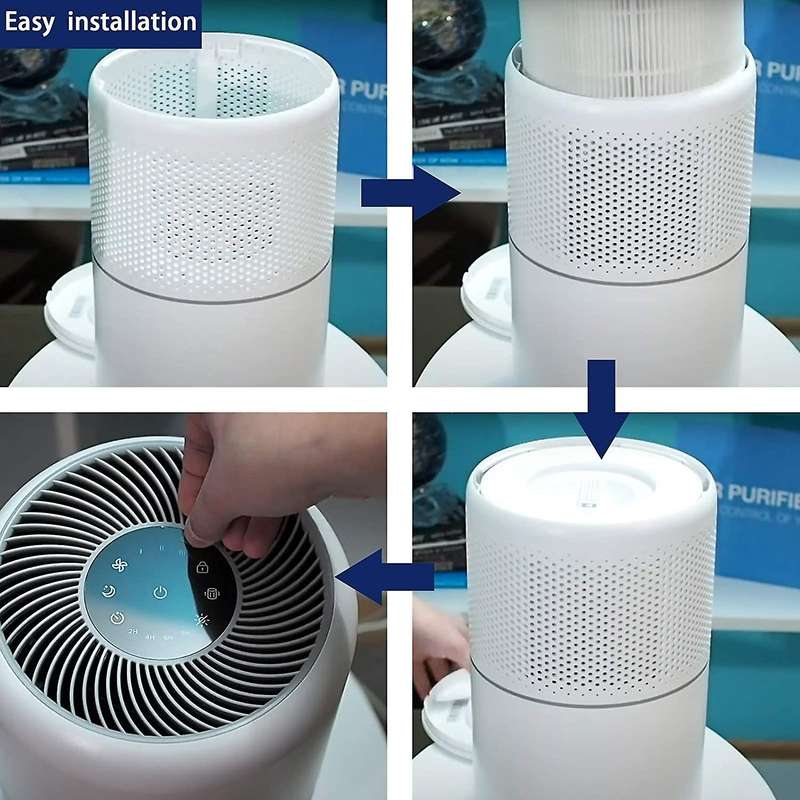 Core 300 Air Filters True HEPA Filter Replacement for Core 300 Air Purifiers Core 300-RF 2 Pack