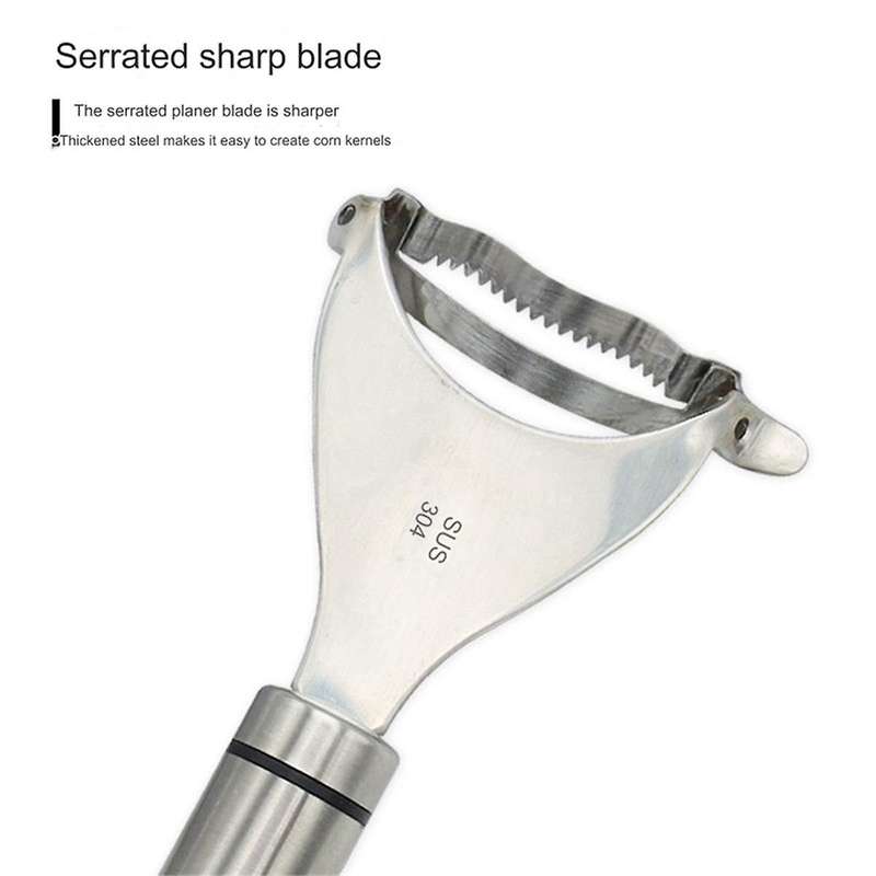 Corn Peelers, Corn Stripper Corn Cob Stripper Tool, Corn Cob Peeler, Stainless Steel Corn Thresher