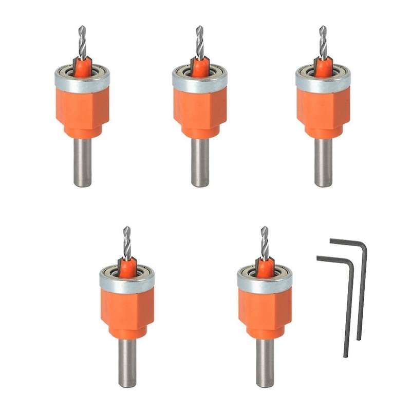 Countersink Drills Woodworking Hole Opener Drill Bit Router Core Limiter Countersunk Head Screw Open