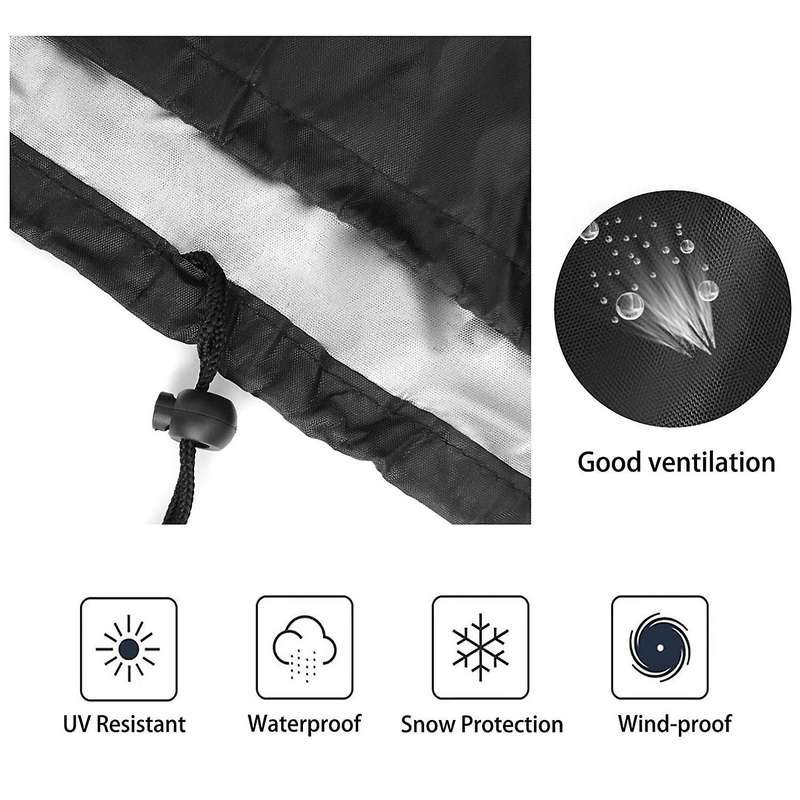 Covers,2 Pack Waterproof Outdoor Lounge Deep Furniture Cover,single Garden Sofa Chair Cover 27x31x
