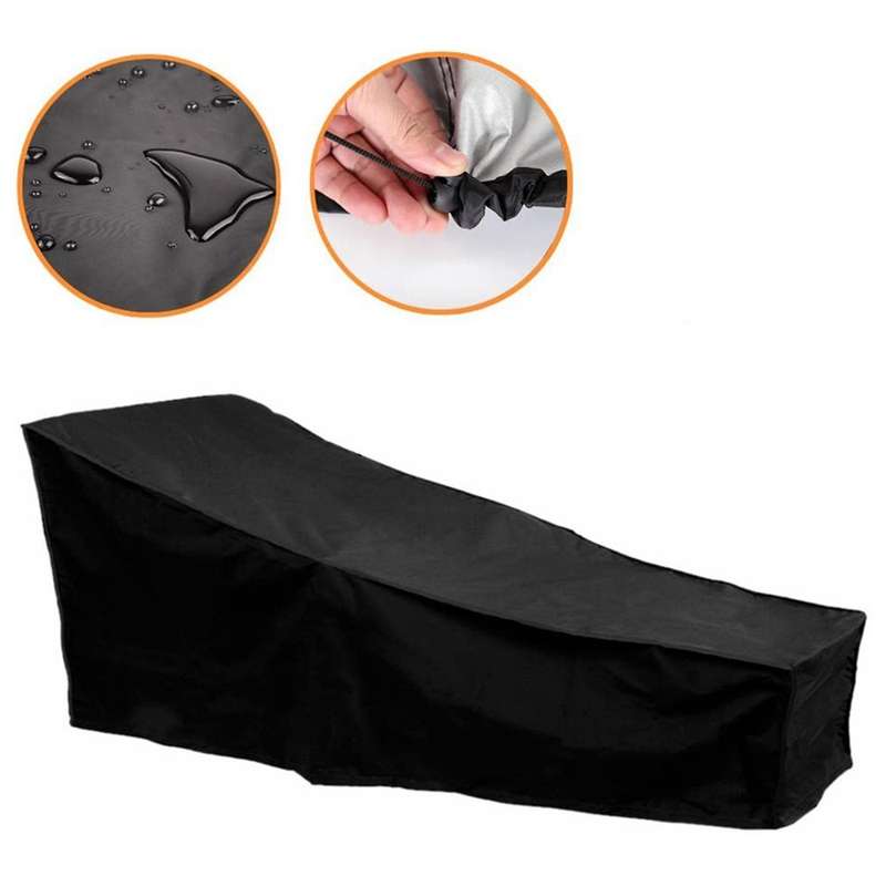 Covers Waterproof,Covers for Loungers Ratten Garden Furniture Anti-UV Heavy Duty 200X70X40X75cm (420