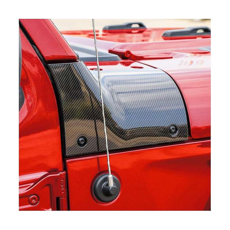 Cowl Body Armor, Outer Cowl Covers, Corner Guards for 2021 2022 2023 Wrangler 4xe Accessories, Abs