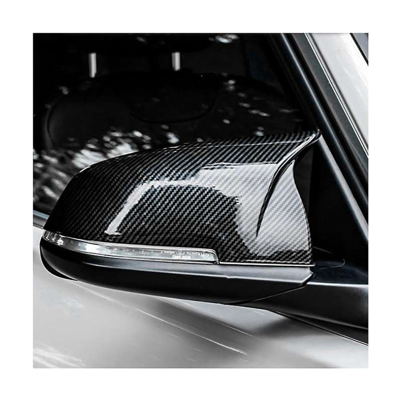 Cow Horn Mirror Shell Mirror Cover Reversing Mirror Shell Car Suitable for 3 Series 4 Series F30 F35