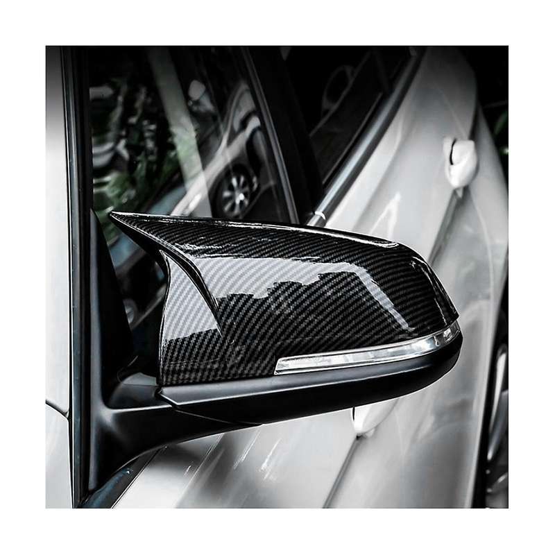 Cow Horn Mirror Shell Mirror Cover Reversing Mirror Shell Car Suitable for 3 Series 4 Series F30 F35