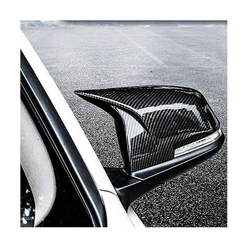 Cow Horn Mirror Shell Mirror Cover Reversing Mirror Shell Car Suitable for 3 Series 4 Series F30 F35