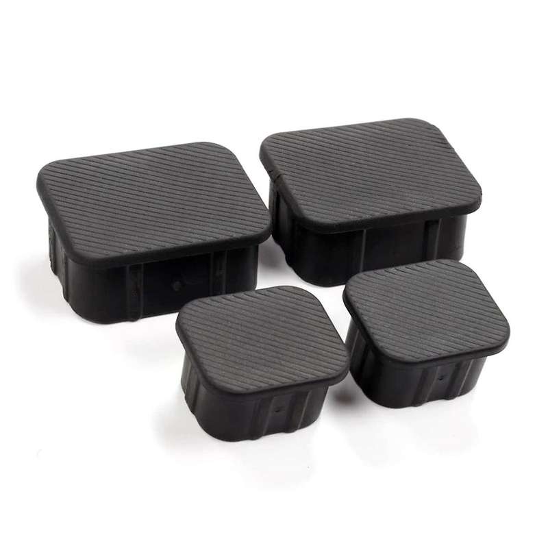 Crash Bar End Caps Front Axle Plug Rubber Cover Protection for 2021 2022 2023 2/4-door Exterior Acc
