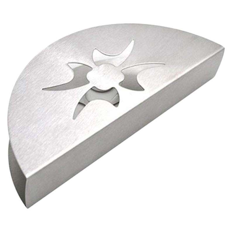 Creative Paper Towel Holder Stainless Steel Napkin Holder Fanshaped Organizer Container Home Party