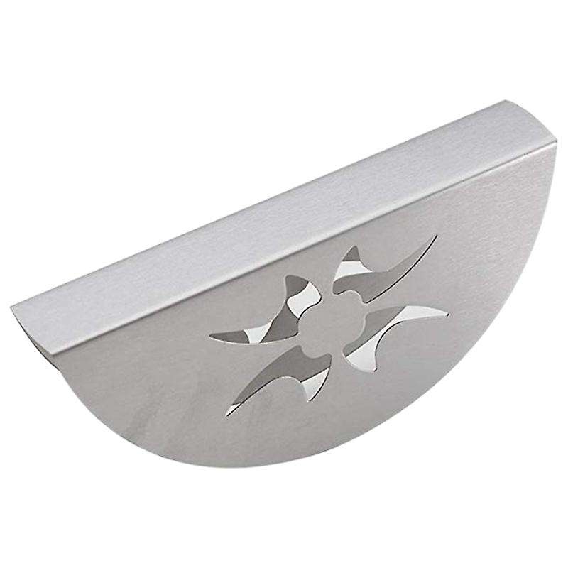 Creative Paper Towel Holder Stainless Steel Napkin Holder Fanshaped Organizer Container Home Party