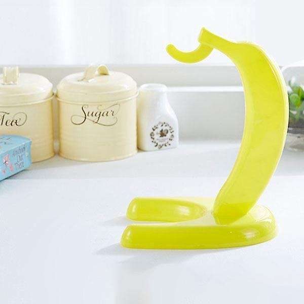 Creative Plastic Banana Hanger Floor Type Fruit Holder Rack Kitchen Storage Organizer Fruit Tool Ki