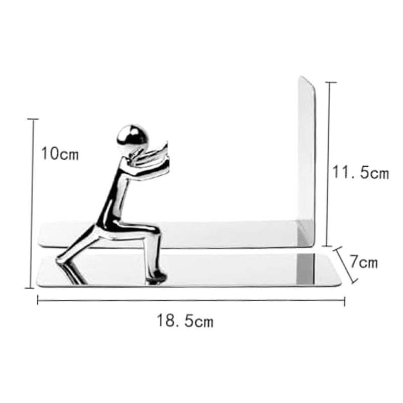Creatives Bookshelf Book Stand Book Ends to Hold Books Cast Iron Bookends Book Supports Heavy Duty B