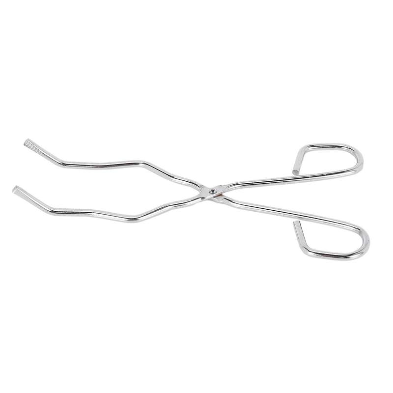 Crucible Tongs Melting Dish Stainless Plier Holder Handle for Melting Pouring Casting Chemical Instr