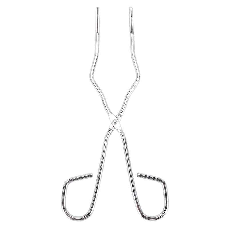 Crucible Tongs Melting Dish Stainless Plier Holder Handle for Melting Pouring Casting Chemical Instr