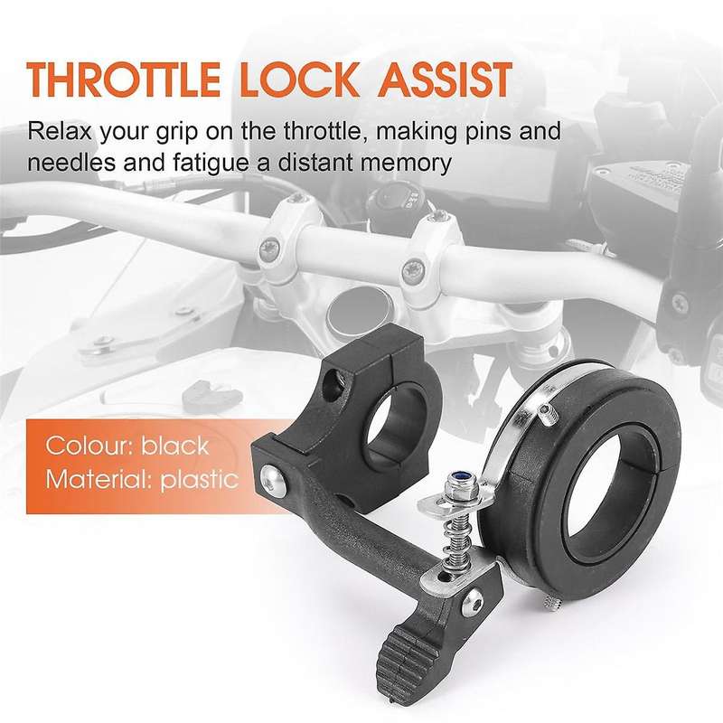 Cruise Control Throttle Lock Assist for- ATV CB CRF250 Bike Universal Motorcycle 22mm 7/8 Inch Handl