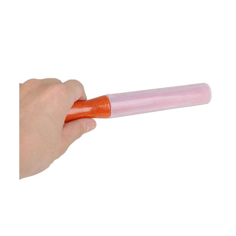 Crystal Bowl Special Rubber Stick Music Bowl Knock Stick Music Accessories Black Apron