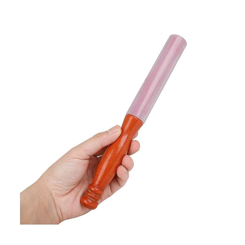 Crystal Bowl Special Rubber Stick Music Bowl Knock Stick Music Accessories Black Apron