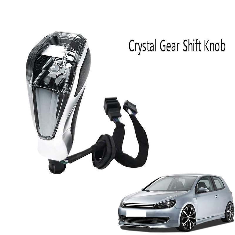 Crystal Gear Shift Knob Electronic Gear Handball for Golf Mk6 Mk7 B7 B8 Mk2 Magotan Sagitar