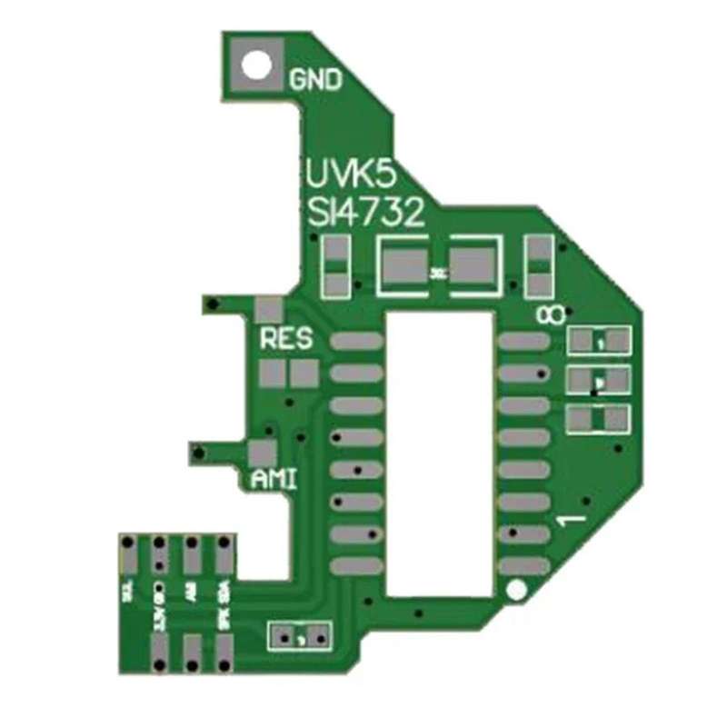 Crystal Oscillator Component Modification Module V2(FPC Version) for UV-K5 UV-K6