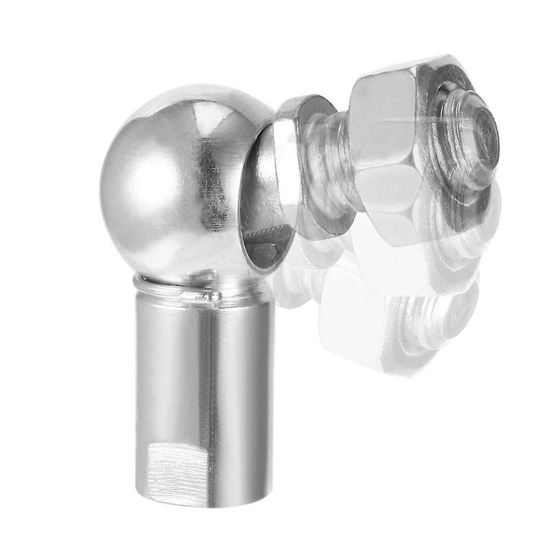 CS8, Rod End Ball with Stud, M5X0.8mm Carbon Steel 4Pcs,Ball Joint