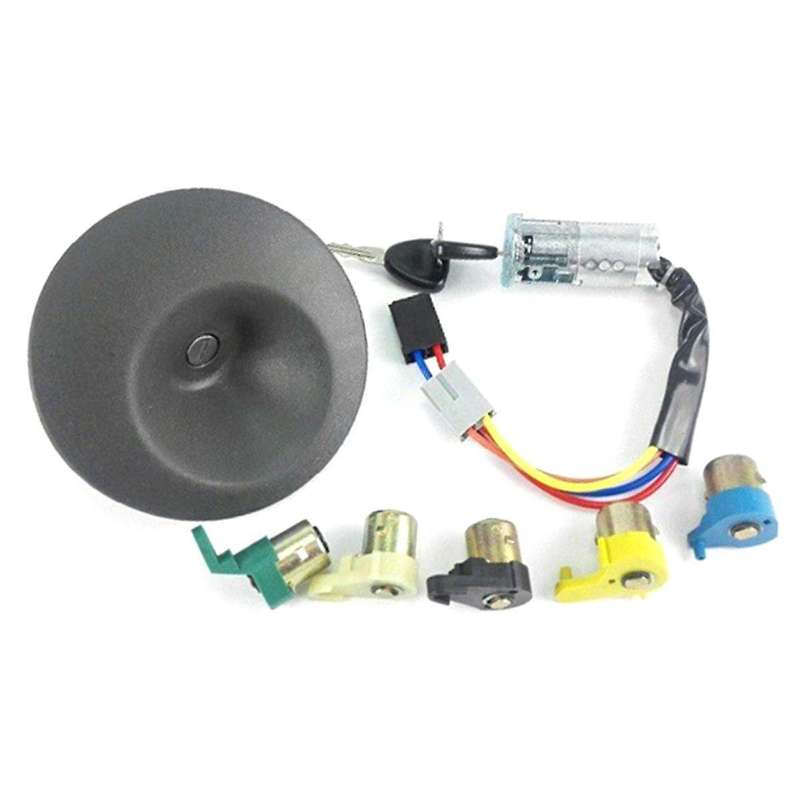 CSW15523 Replacement Part 7701472590 for Car Ignition Lock Cylinder Set for Kangoo 1997-2007