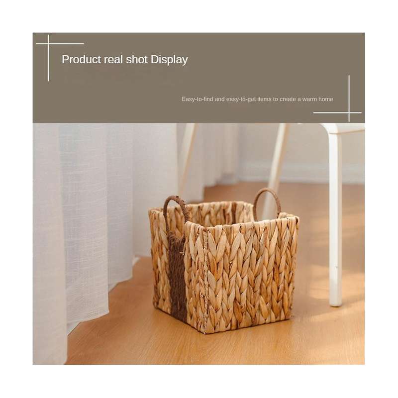 Cube-organizer Basket with Handles, Storage for Bathroom, Laundry Room Shelf Or Nursery - Perfect fo