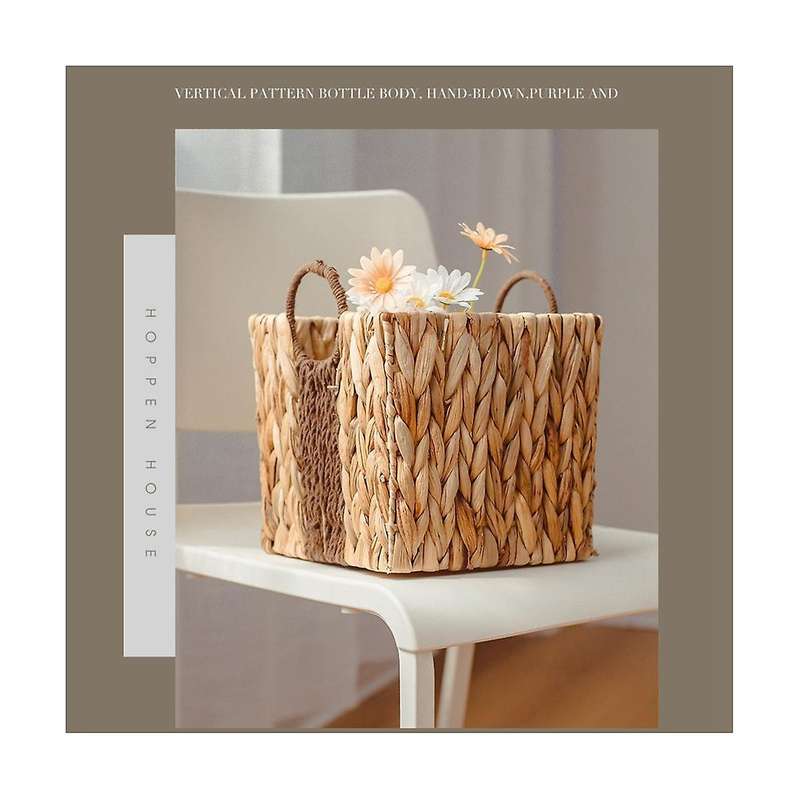 Cube-organizer Basket with Handles, Storage for Bathroom, Laundry Room Shelf Or Nursery - Perfect fo