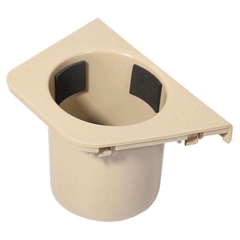 Cup Holder Case Cover Kit Trim Fit for X Trail T32 Rogue 5 Seat Model 2017-2020 Beige
