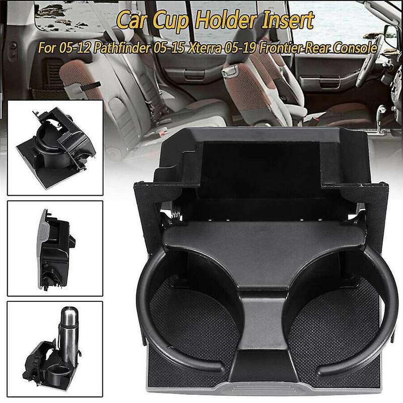 Cup Holder for Frontier 2008-2016 Rear Console 96965-ZP00D Rear Center Console Box Grey