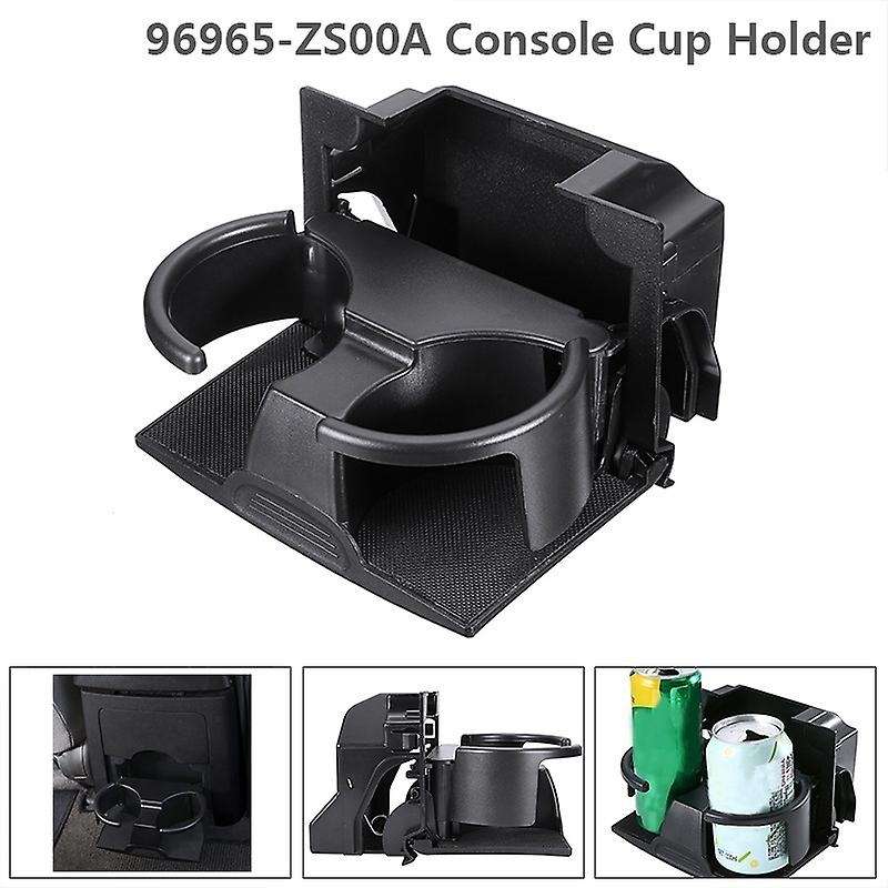 Cup Holder for Frontier 2008-2016 Rear Console 96965-ZP00C Rear Center Console Box Black
