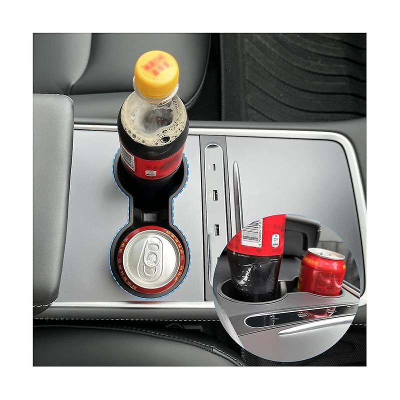 Cup Holder for Model Y 2021 2022 2023 Center Console Slot Limit Clip Water Cup Hoder Insert
