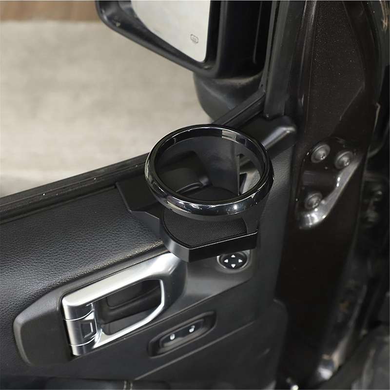 Cup Holder for Wrangler JL JT 2018-2024 Door Cup Holder Water Bottle Mount Accessories ,Left+Right 2