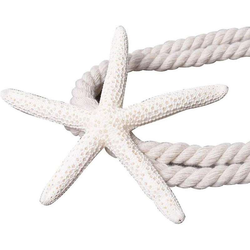 Curtain Tiebacks Natural Cute Starfish Holdbacks Decorative Curtain Rope Drapery Tie for Home Room W