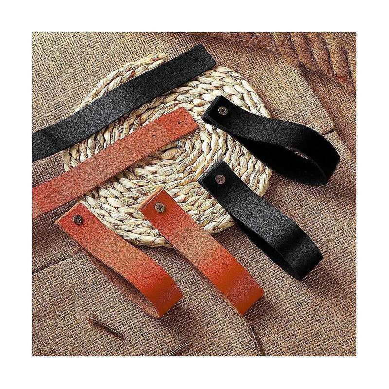 Curtain Rod Holder Bracket, Loop Strap for Wood Curtain Rod, Strap Wall Hooks for Hanging Towel Tape