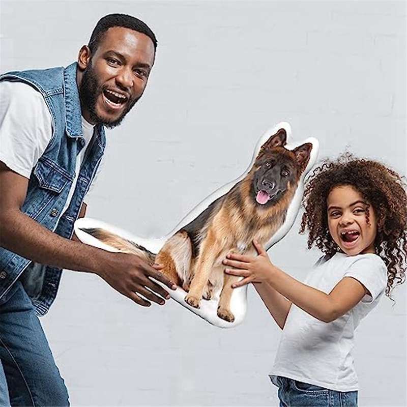 Custom Pillow Of German Shepherd Dog, 3d Designed Soft & Comfy Pillow Of Favorite Pet