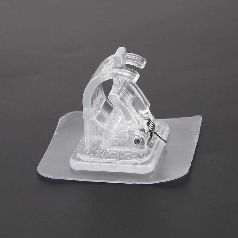 Curtain Rod Bracket No Drilling, Curtain Rod Brackets Clamp Compatible Home