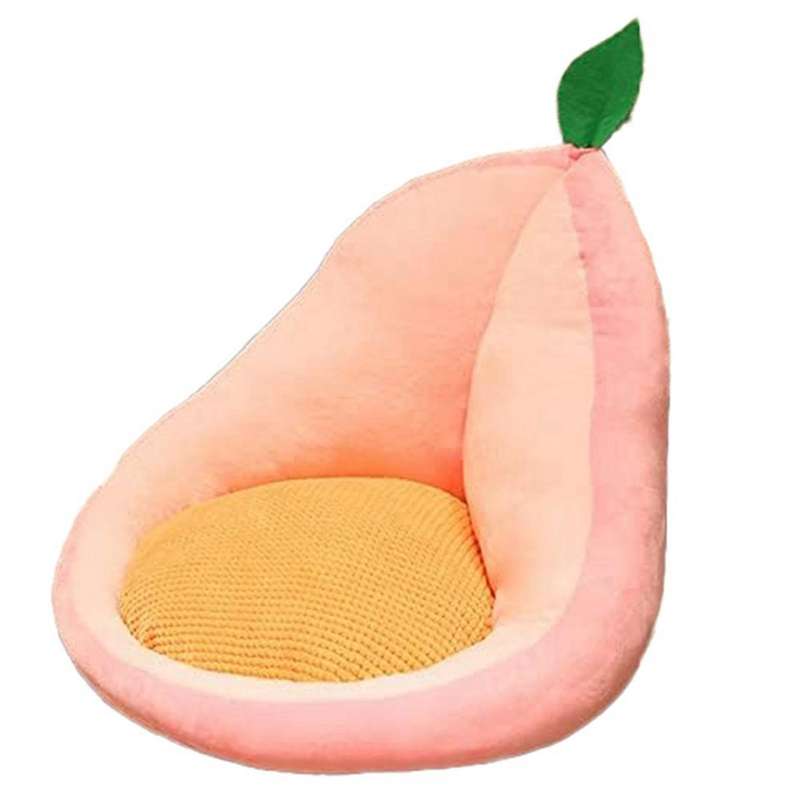 Cute Fruit Shaped Chair Cushion Thicken Plush Seat Cushion Chair Pad Back Support Armchair Pillow Se