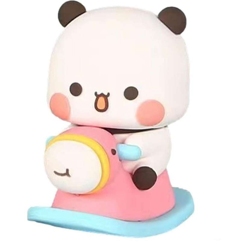 Cute Panda Bear Statue, Cute Dashboard Decoration, Desk Decor Tabletop Ornaments Cute Car Decor