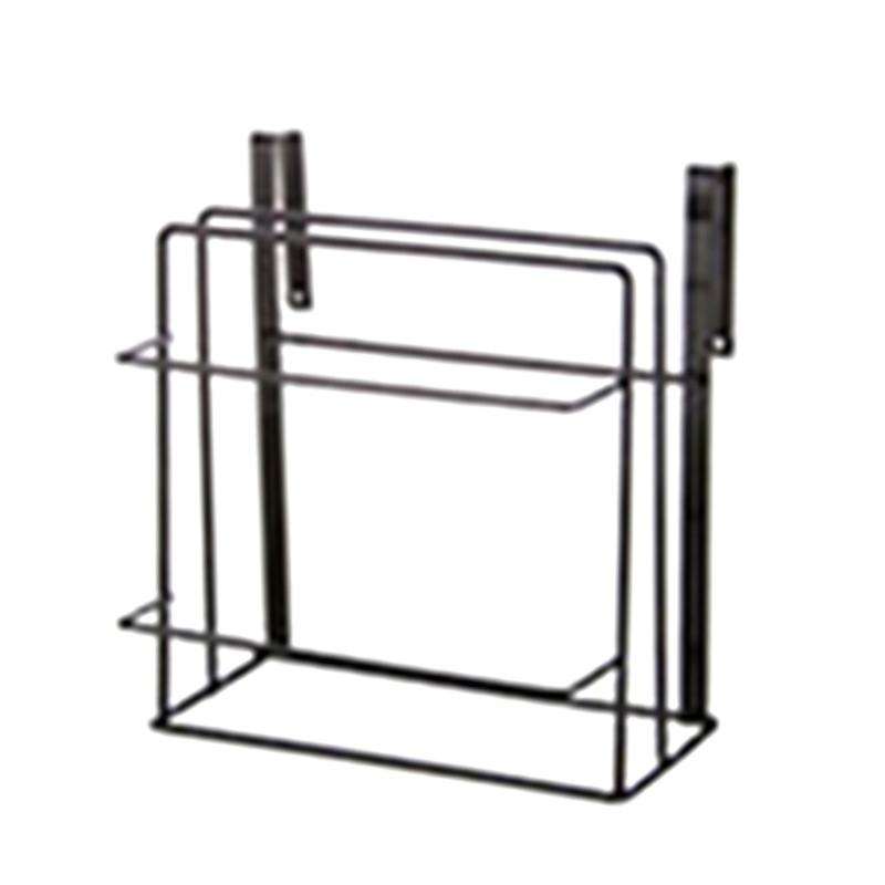 Cutting Board Storage Shelf Kitchen Cabinet Hanging Shelf Cupboards Rack Towel Holder Space-Saving