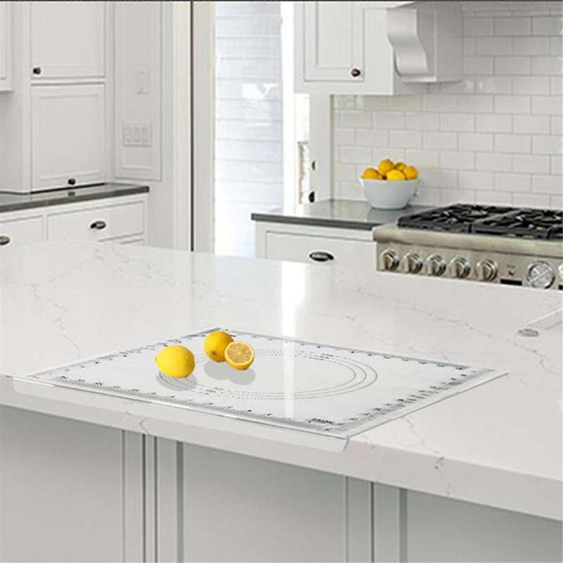 Cutting Boards for Kitchen Acrylic Cutting Boards with Counter Lip Non Clear Cutting Boards Protect