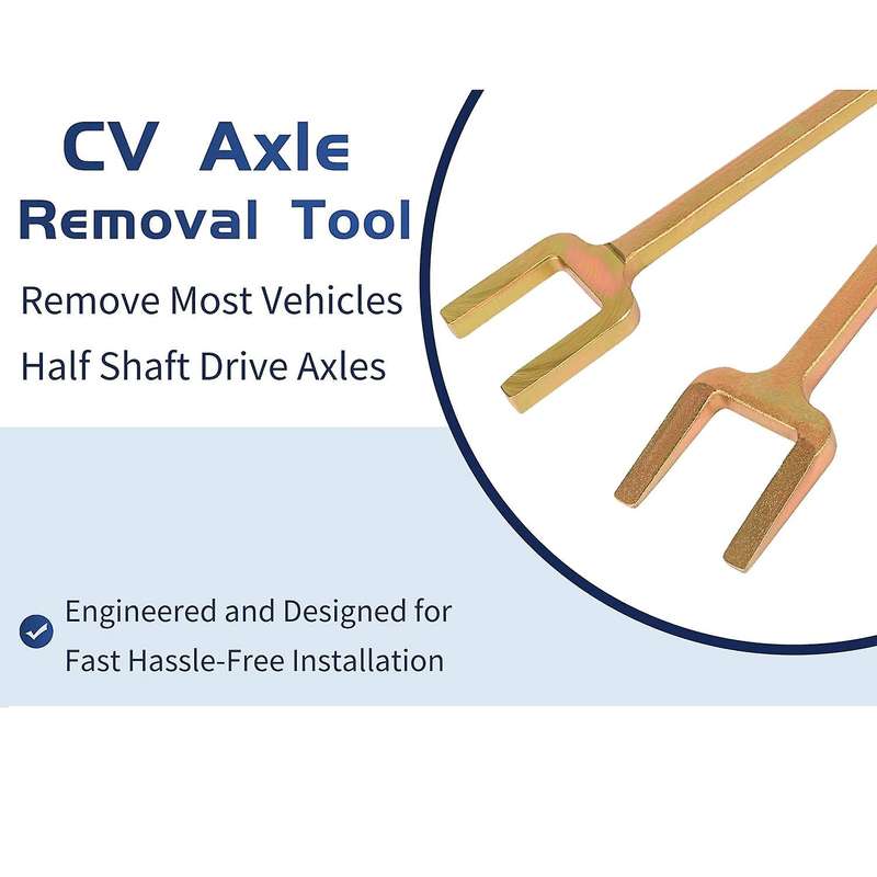 CV Shaft Removal Tool in Car Front Wheel Half Shaft Removal Crowbar Front Wheel Half Shaft Drive Sha