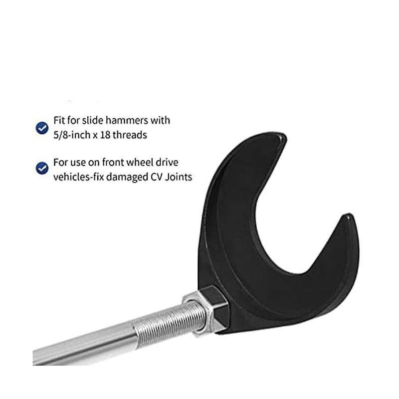 Cv Axle Removal Tool-cv Joint Fork Removing Adapter, for Most Vehicles, for Use On Front Wheel Drive