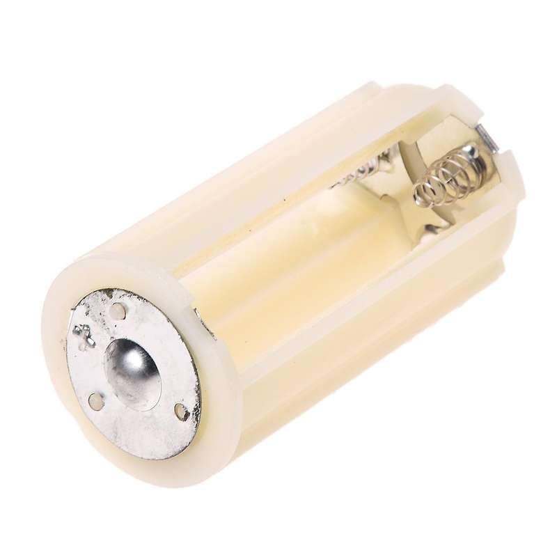Cylinder Battery Holder Adapter for 3x1.5v Aa Batteries
