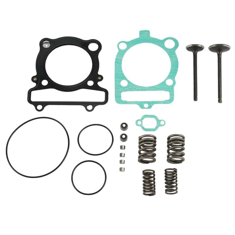 Cylinder Intake Exhaust Valve Gasket Kit for Warrior 350 YFM350X 1987-2004 Accessories