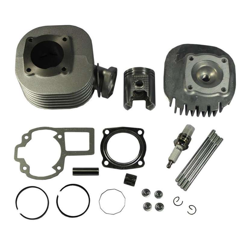 Cylinder Piston Head Gasket Ring Top End Kit Replacement for Quadsport LT80 1987-2006 11210-40B01