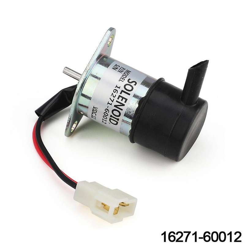 D1105 Mower Z28 Fuel Shutoff Solenoid 16271-60012 16271-60010 052600-4151