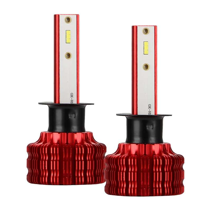 D11 Series LED Bulbs with 6PCS CSP Chips H1 Led Bulbs Car Lights 6500K Fog Light Hi Low Led Automoti