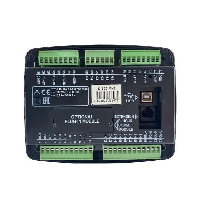 D300 MK2 Generator Controller , Multifunctional Generator Controller Replacement Engine Parts D300